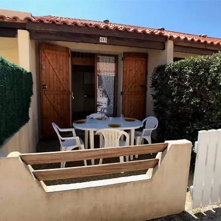 Villa Charmante T1+cabine+mezzanine - 4 Pers, Terrasse, Parking, Proximite Commerces, Bord De - Fr-1-81-53 Leucate